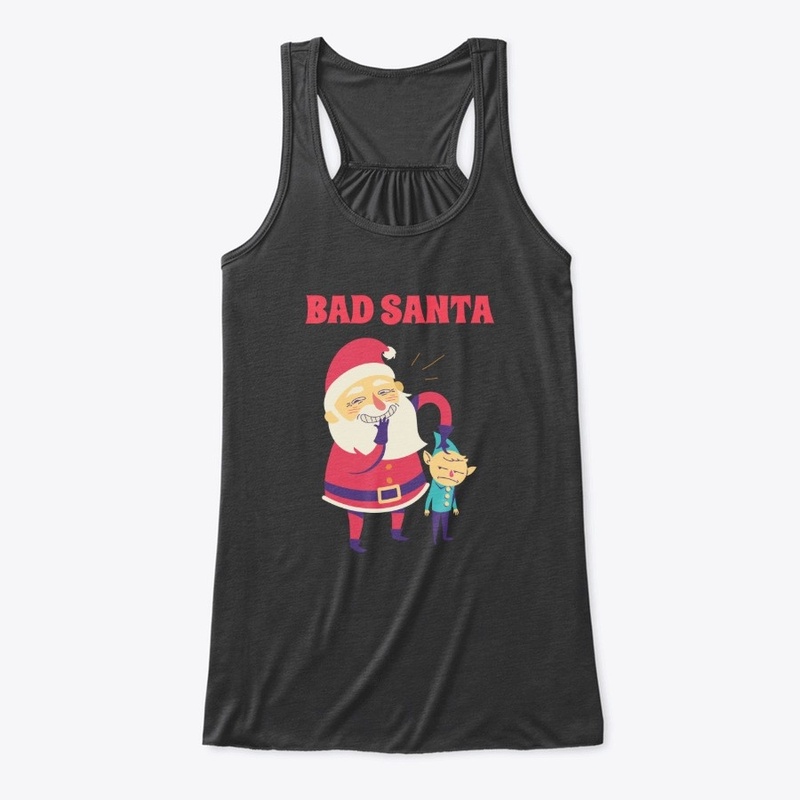 Christmas, Santa is mean to an elf.