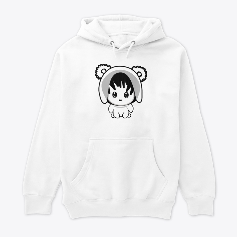 Cute vector cartoon of a girl