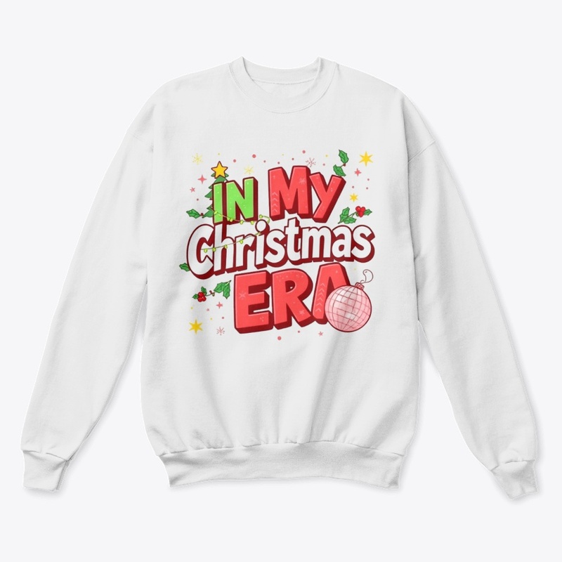 "In My Christmas Era Retro Holiday"