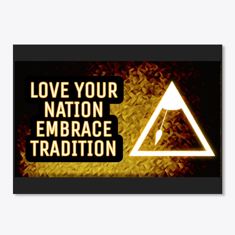 Love Your Nation Stickers