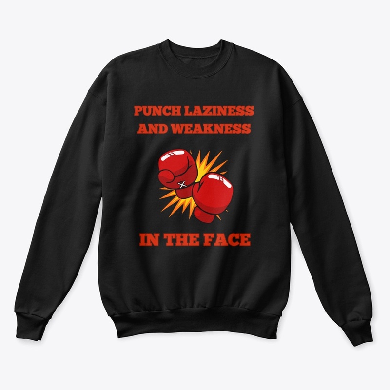 PUNCH LAZINESS AND WEAKNESS IN THE FACE