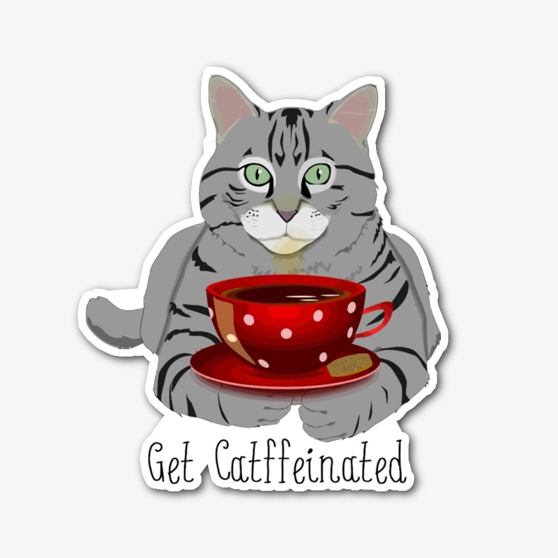 GET CATFFEINATED T-SHIRT