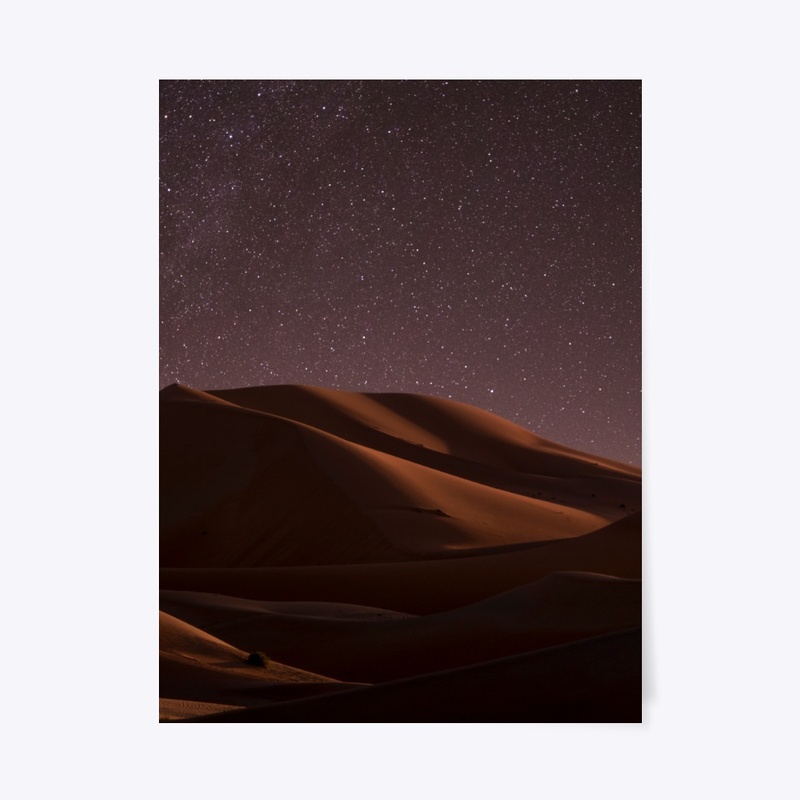Midnight Desert Hour Print