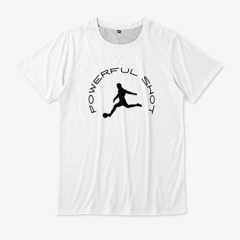 Soccer: Powerful Shot 3 Black Logo