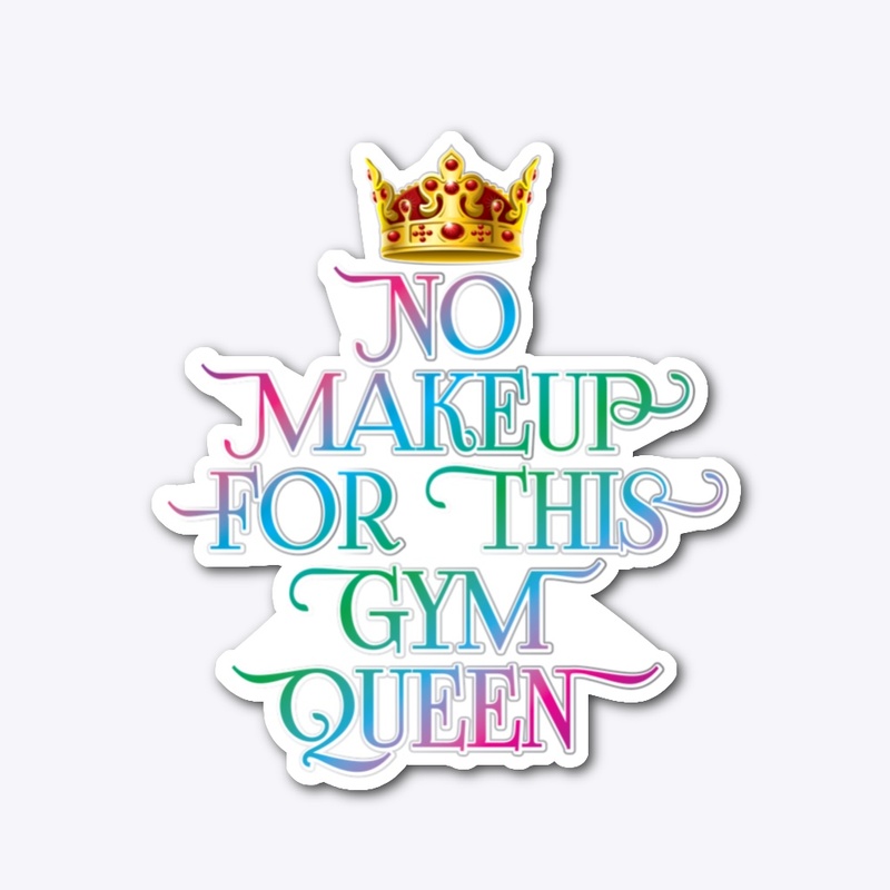 No Makeup for this Gym Queen