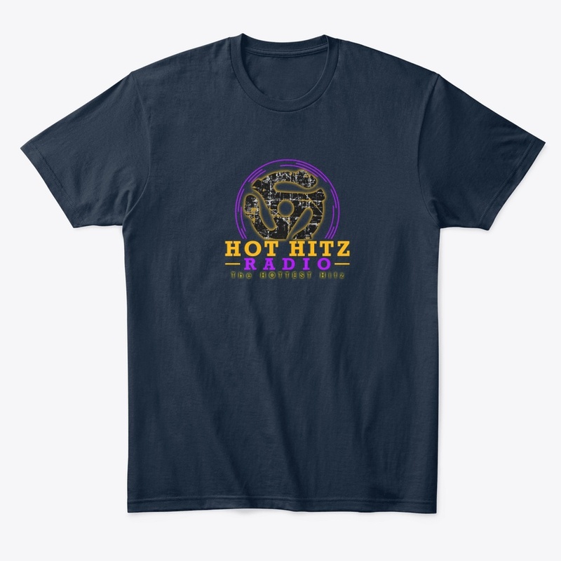 Hot Hitz Radio 45 Adapter Logo Dark