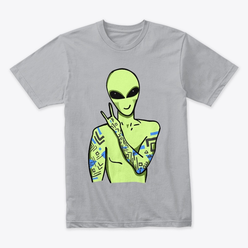 Alien Rocker - Storm Area 51 Alien Shirt