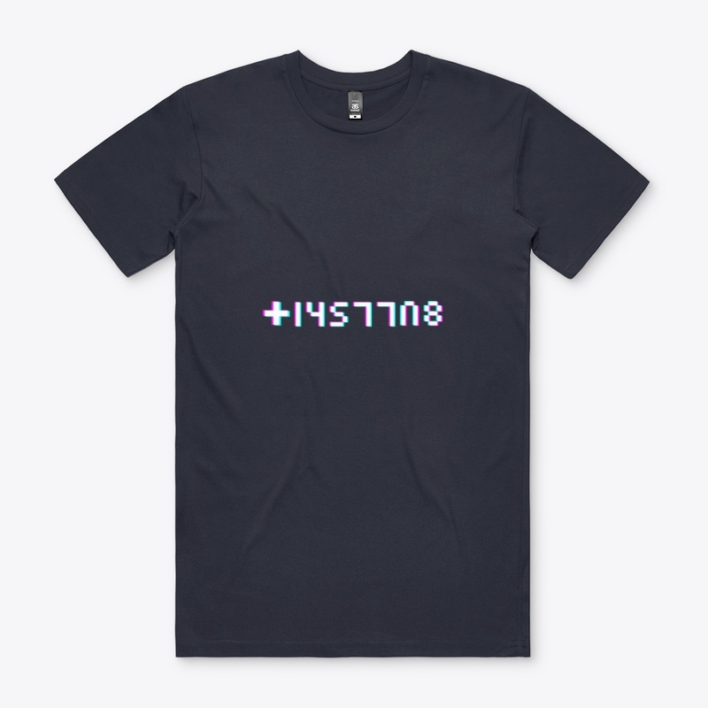 Upside down message, bull shit