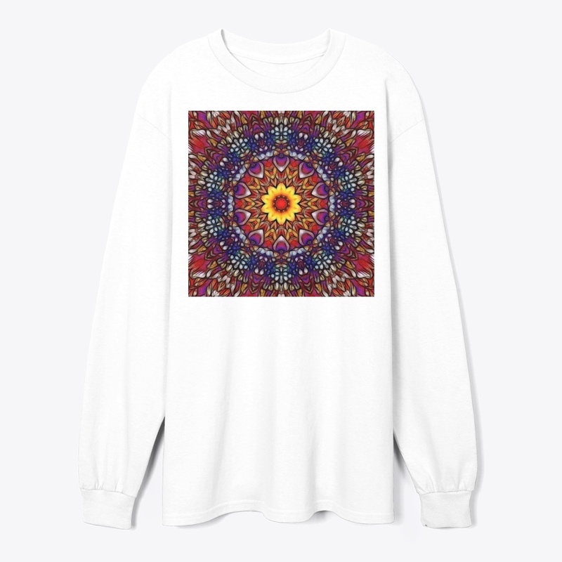 Blue Red Purple Kaleidoscope