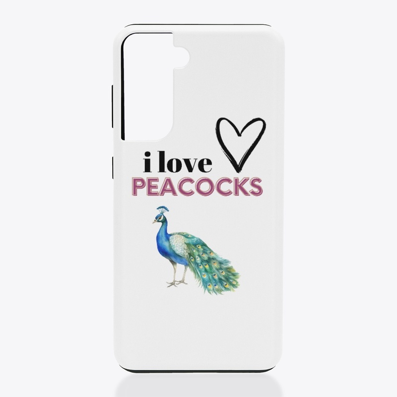 i love peacocks