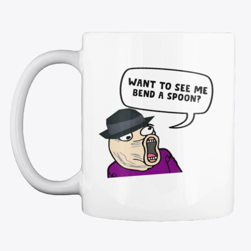 Uri "Want to see me Bend a Spoon?" Mug