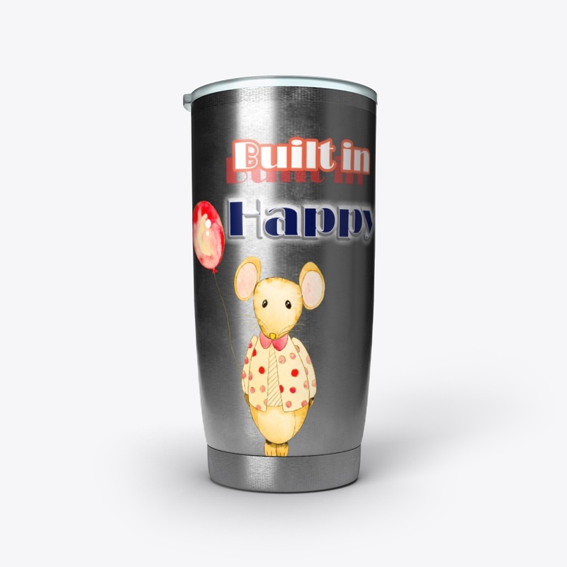 Built in happy-teddy bear
