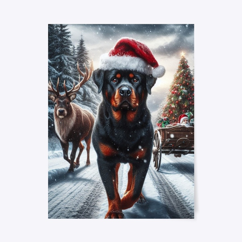 Rottweiler Christmas