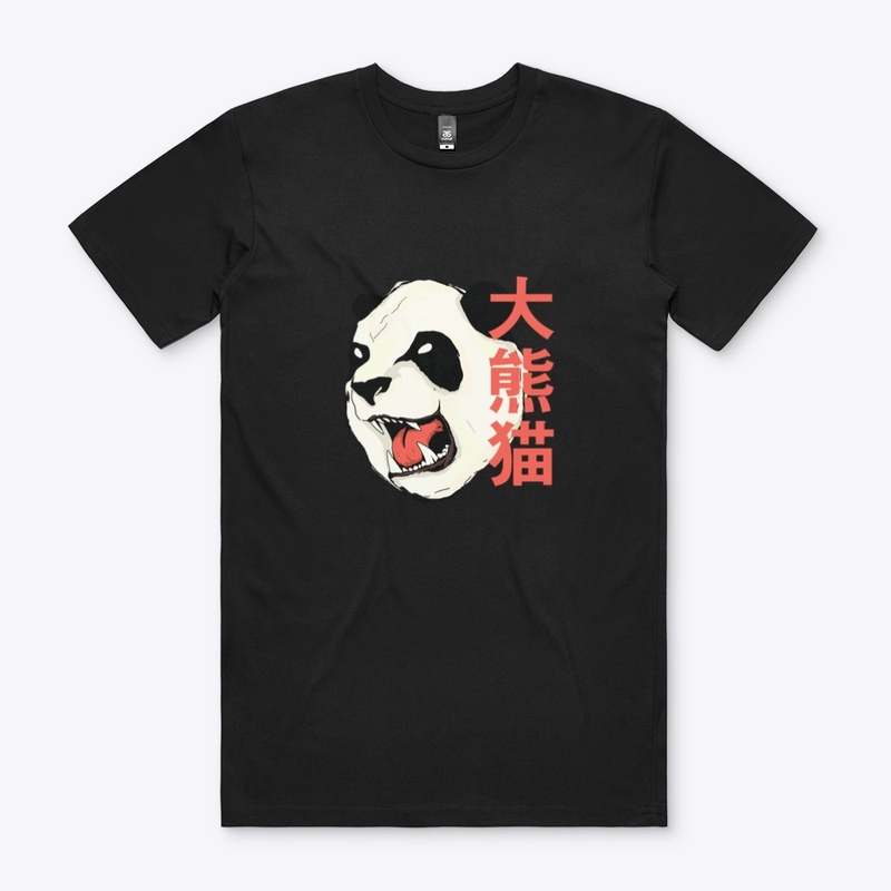 Panda graphic tee