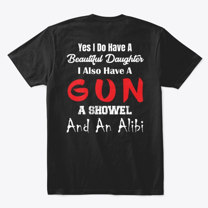 Protective Dad Statement Tee