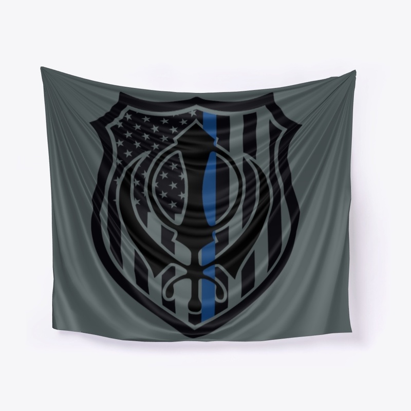 Thin Blue Line Sikh Khanda
