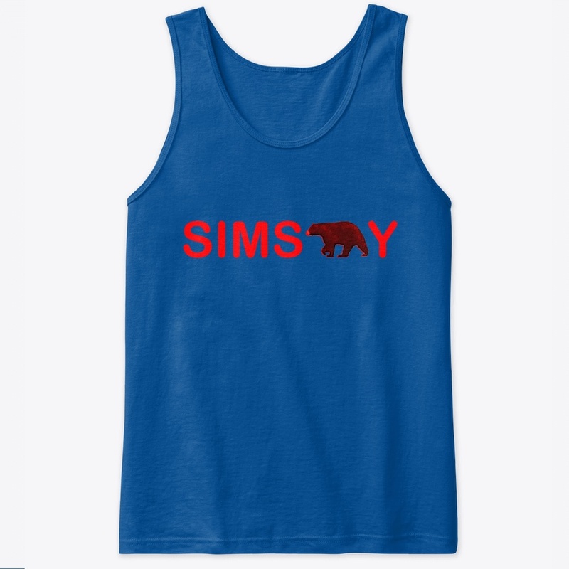 SimsBear-y Apparel Tank Orange