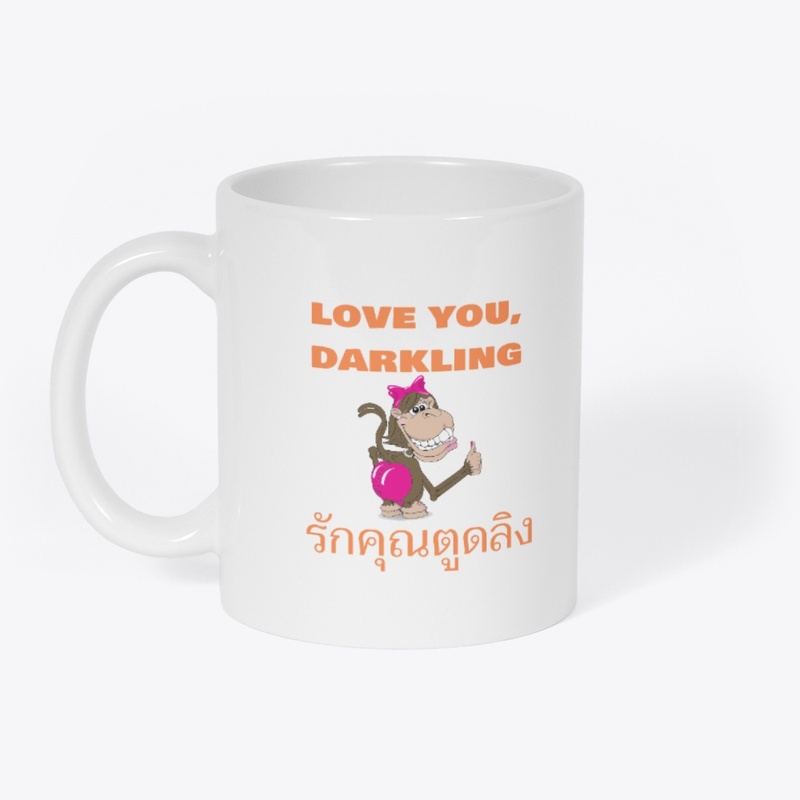 'Love You Darkling' Mug