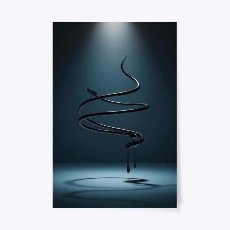 Minimalist Swirl Lines