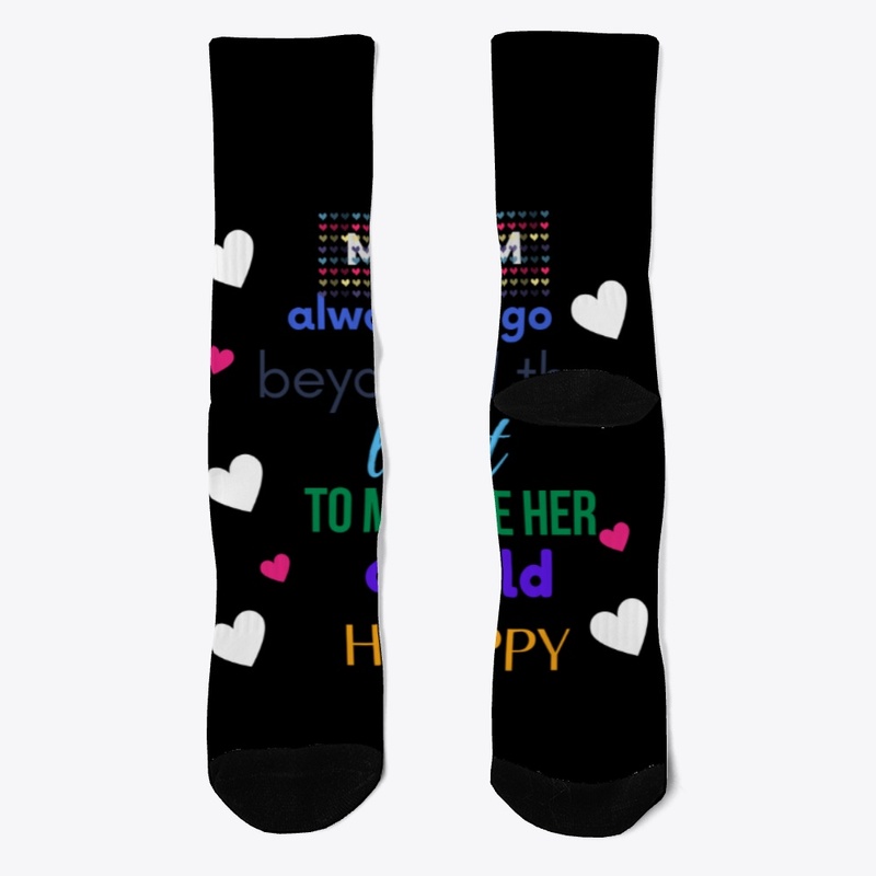 Mother's Love Tee Black - MOM