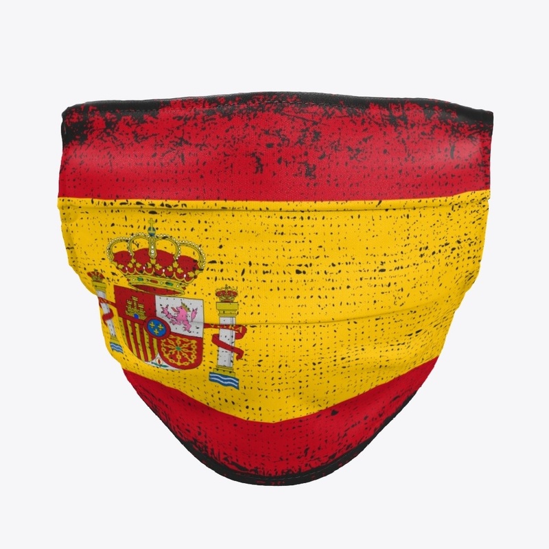 Distressed Flag of Spain