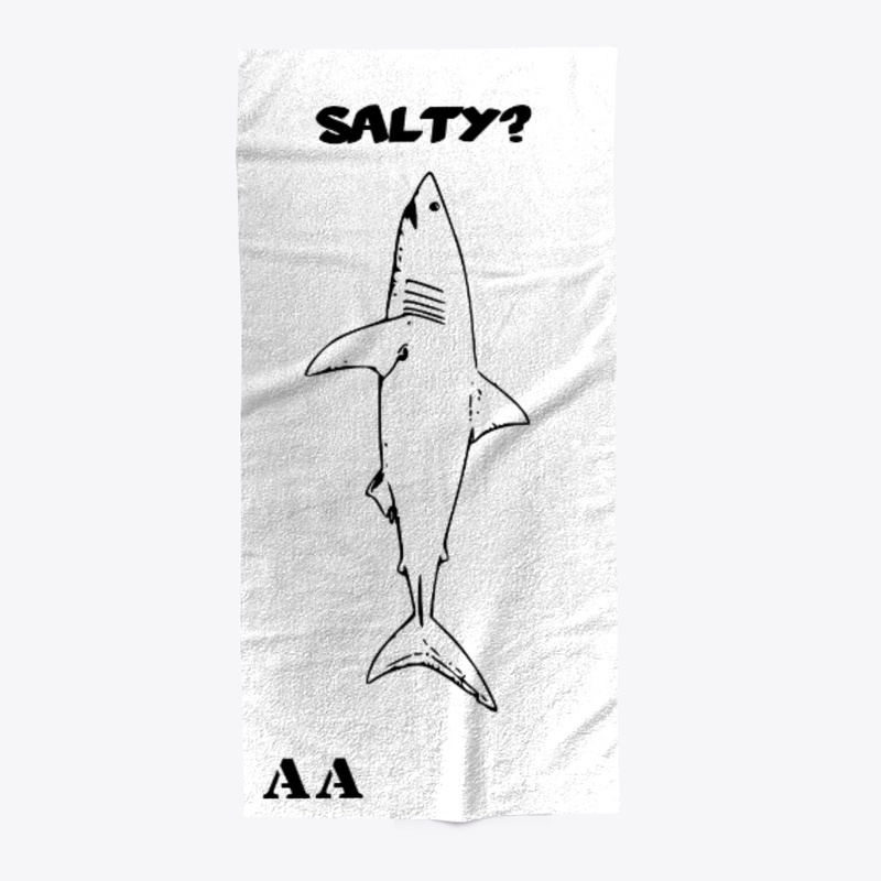 AA Salty? Shark Towel