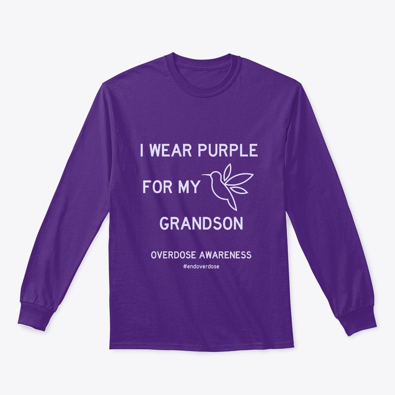 I wear Purple for My Grandson