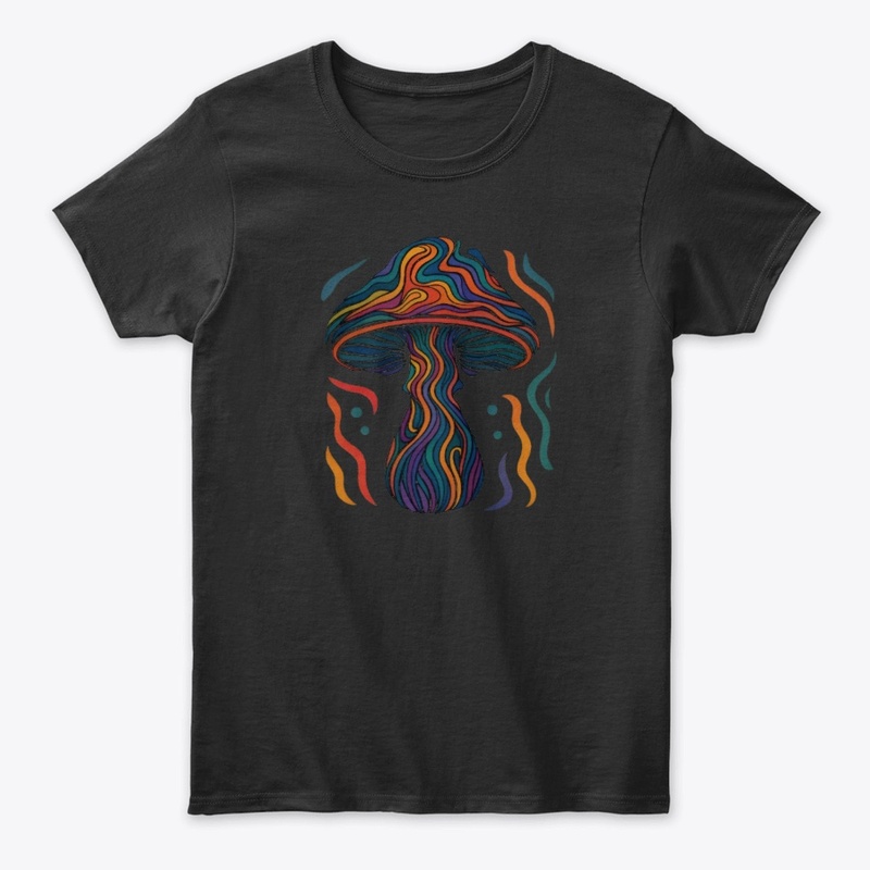 Trippy Illusion Mushroom