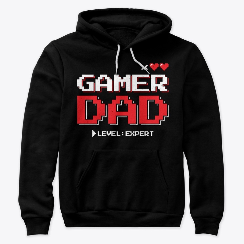 Retro Gamer 8 Bit Pixel - Gamer Dad of 2