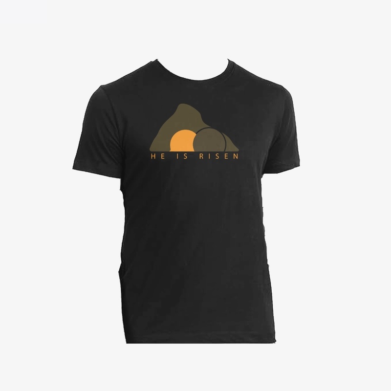 He is Risen T-shirt -Minimalist design
