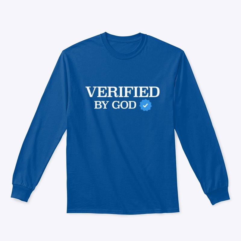 VERIFIED BY GOD (white Logo)
