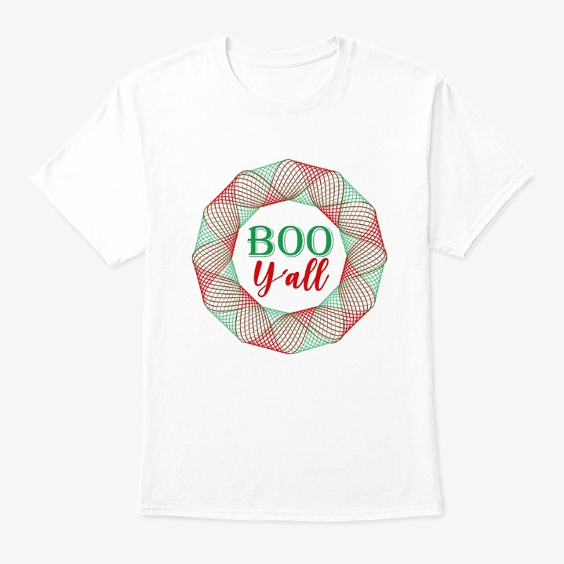 Boo y'all T-shirt Print Design