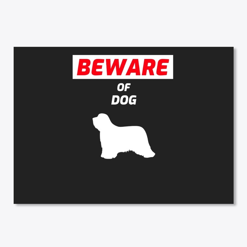 Beware Of Dog Funny Cute Pet Meme