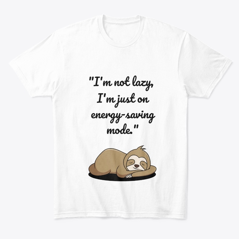 I'm not lazy