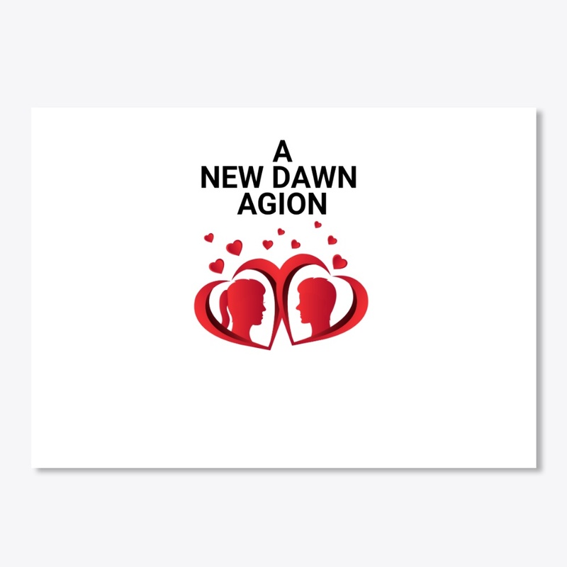 A new dawn agion graphic design