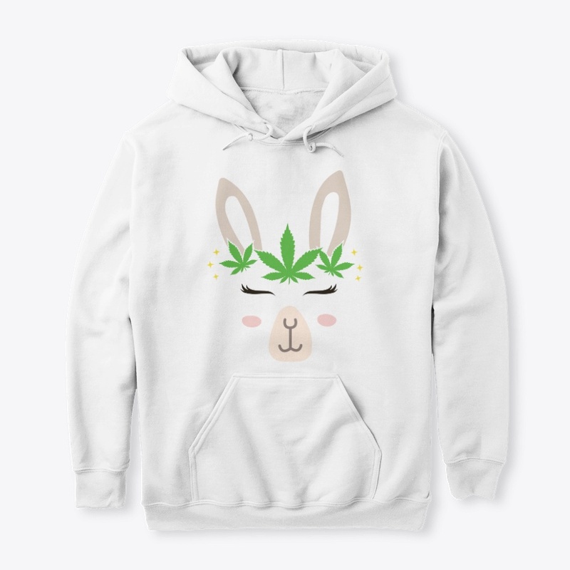 Cute Llama Weed Crown