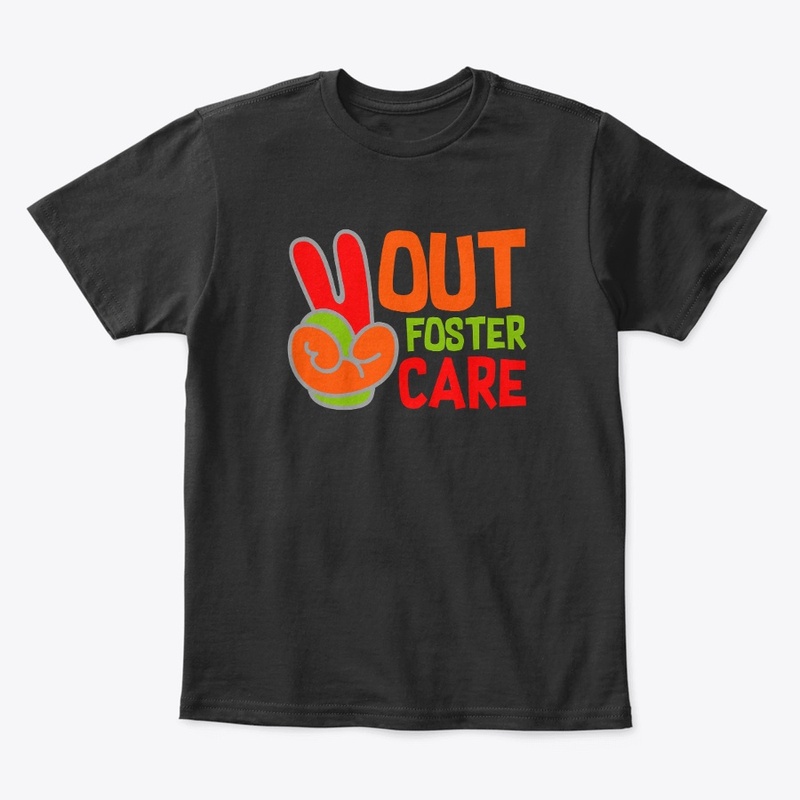Peace Out Foster Care Kids Premium Shirt