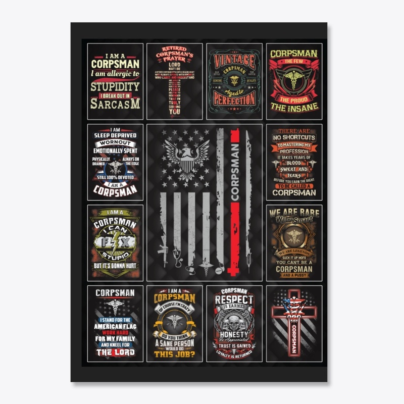 Awesome Corpsman Collage Product