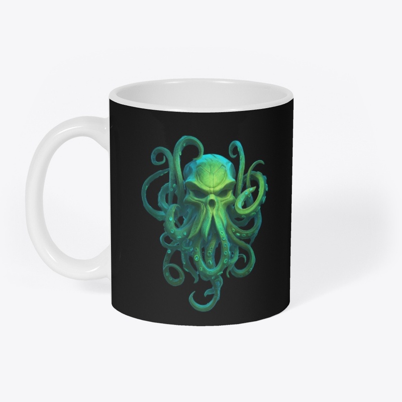 Deep Sea Kraken Skull -V3