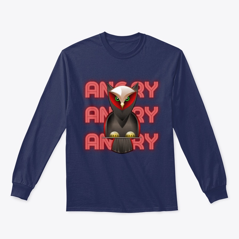 No Sleep Angry Owl