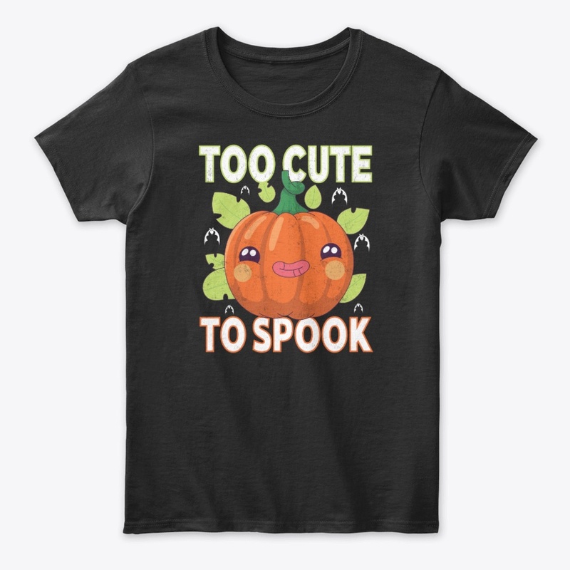 Halloween Too Cute To Spook Pumpkin 