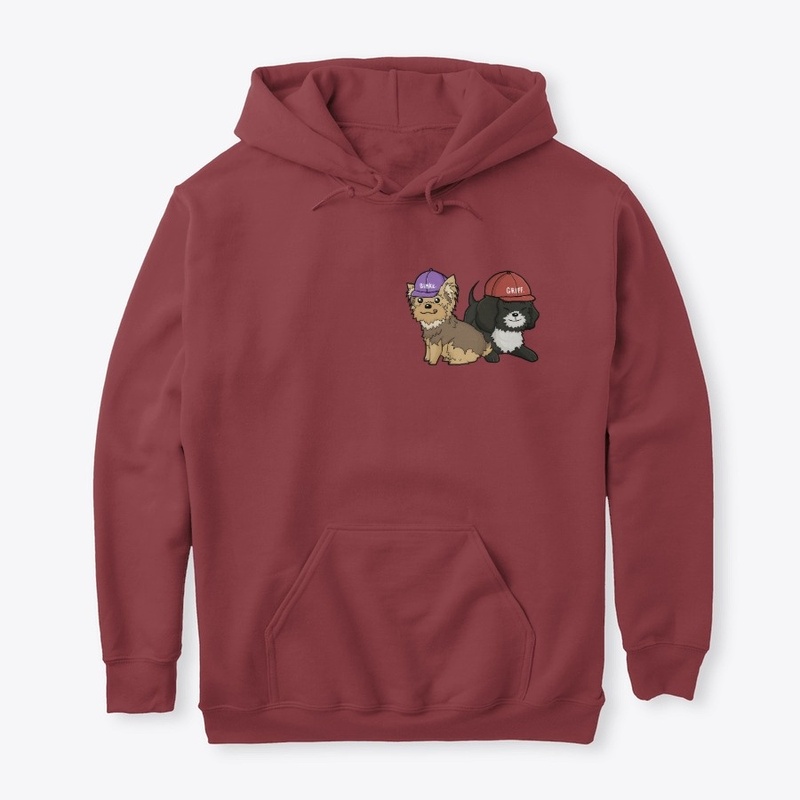 Bowie and Panda Hoodie