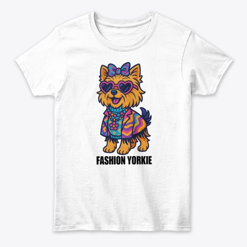 Fashion Yorkie in Style