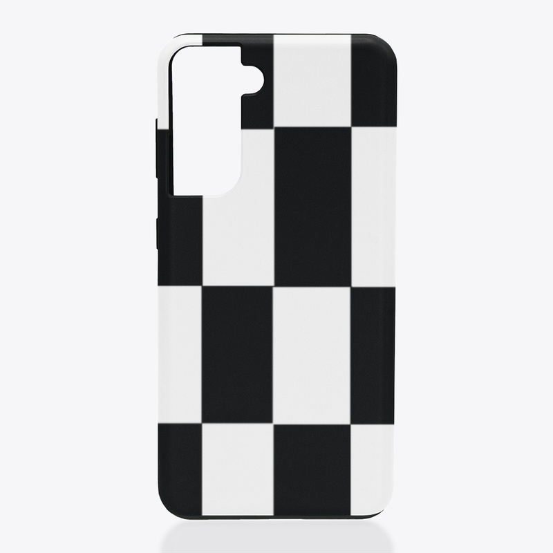 Black and White Squares pattern