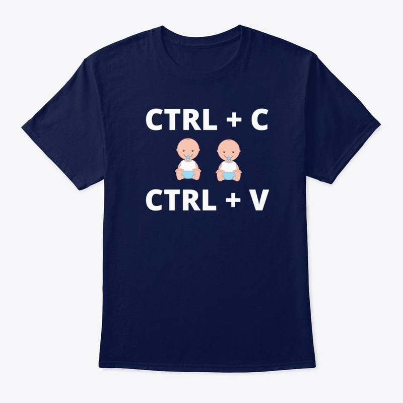 Copy and Paste- Funny Twin Shirt