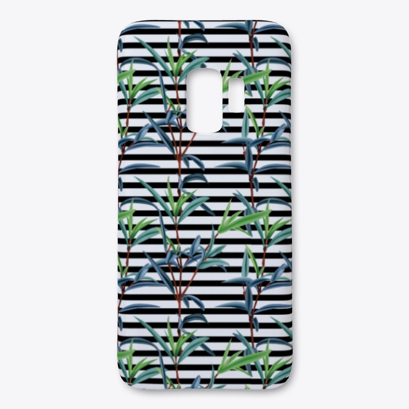 Seamless Pattern Leaf Plant