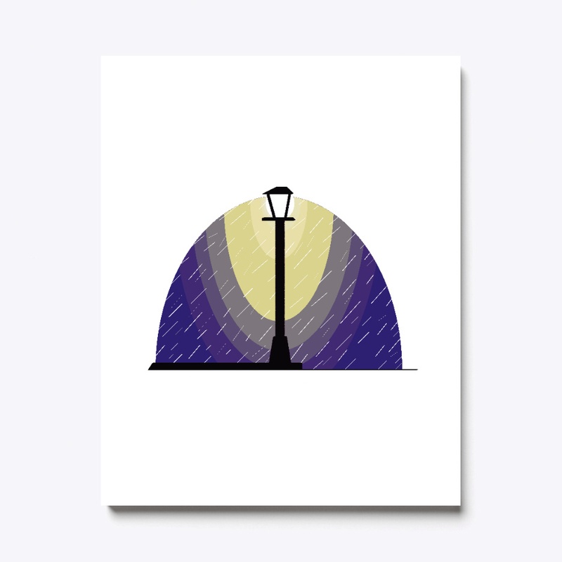 Rainy Street Light