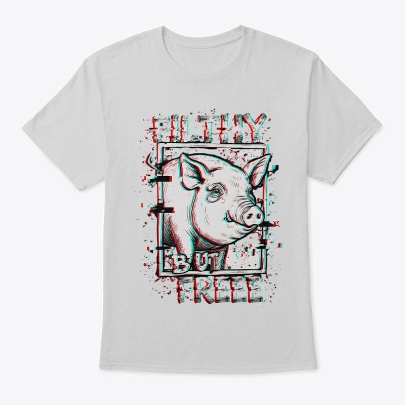 Get Piggy With It Glitch Art