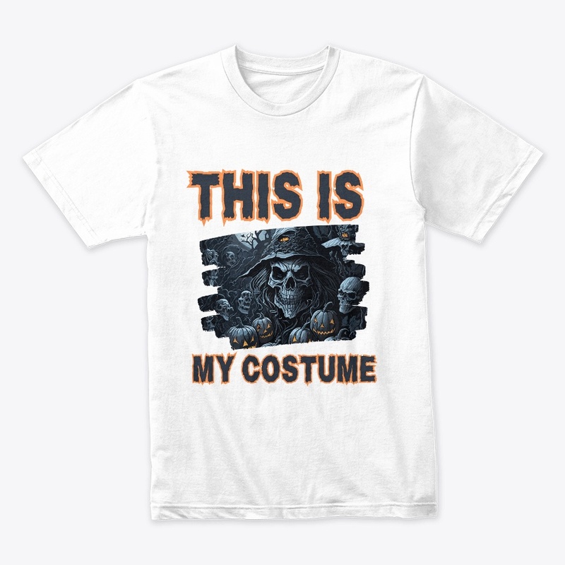 THIS IS MY COSTUME HALLOWEEN T-SHIRT