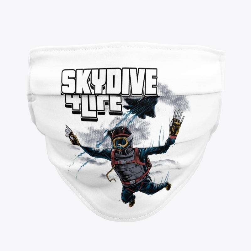 Skydive4Life Face Mask